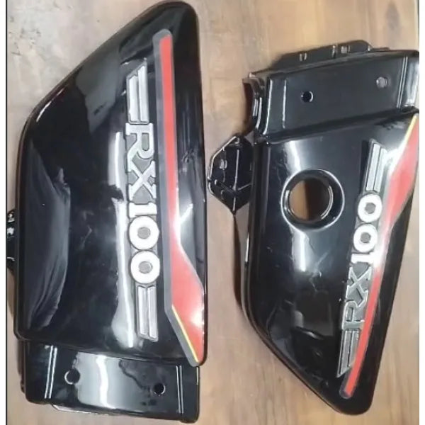 SIDE PANEL YAMAHA RX 6Volt BLACK and RED