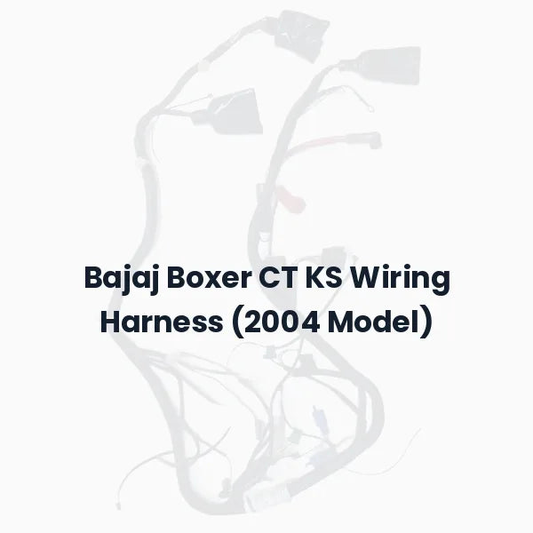 Bajaj Boxer CT KS Wiring Harness (2004 Model)
