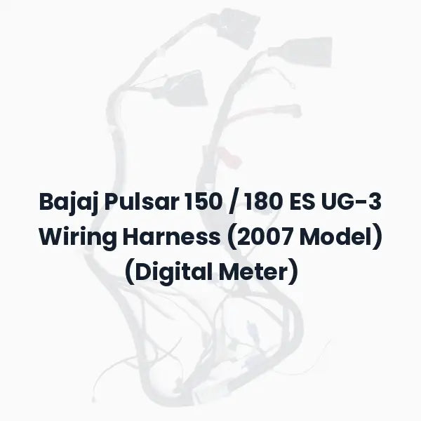 Bajaj Pulsar 150 / 180 ES UG-3 Wiring Harness (2007 Model) (Digital Meter)