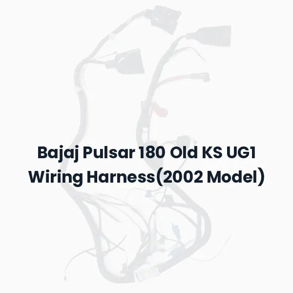 Bajaj Pulsar 180 Old KS UG1 Wiring Harness(2002 Model)