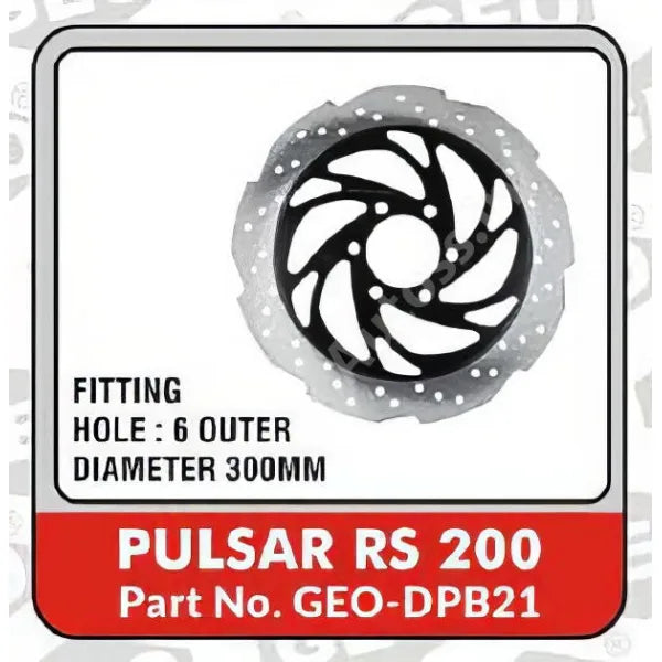 BAJAJ PULSER 200 NS, 200 RS DISC BRAKE