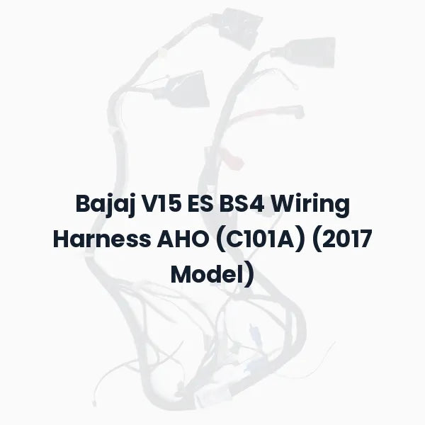 Bajaj V15 ES BS4 Wiring Harness AHO (C101A) (2017 Model)