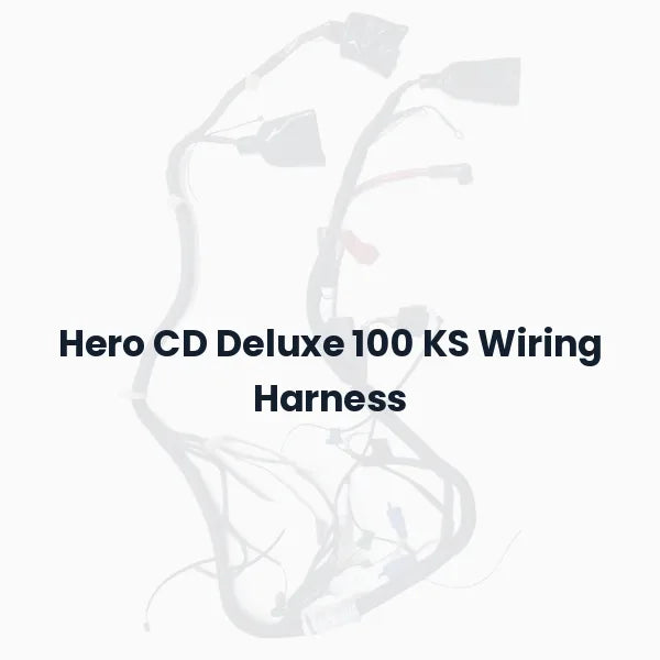 Hero CD Deluxe 100 KS Wiring Harness