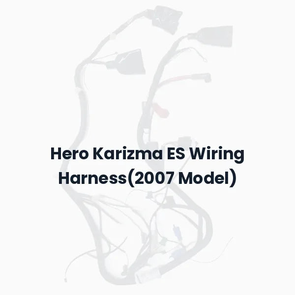 Hero Karizma ES Wiring Harness(2007 Model)