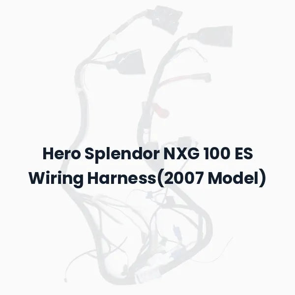 Hero Splendor NXG 100 ES Wiring Harness(2007 Model)
