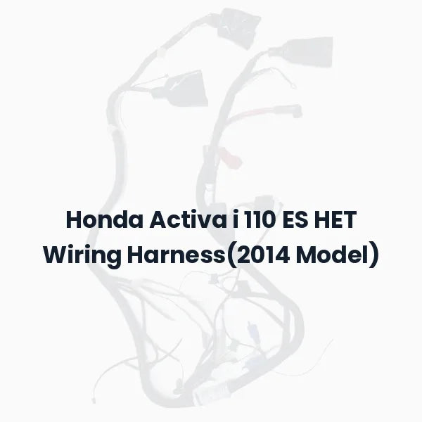Honda Activa i 110 ES HET Wiring Harness(2014 Model)