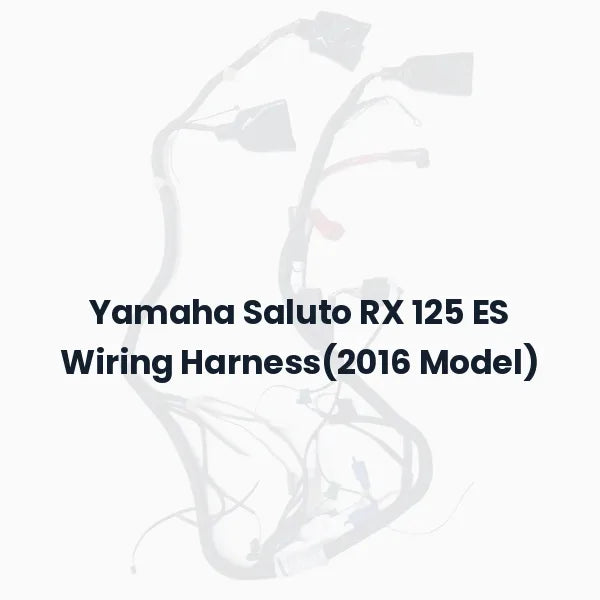 Yamaha Saluto RX 125 ES Wiring Harness(2016 Model)