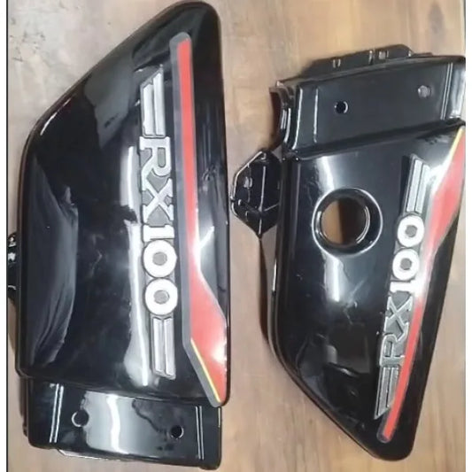 SIDE PANEL YAMAHA RX 6Volt BLACK and RED