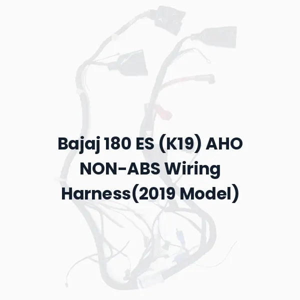 Bajaj 180 ES (K19) AHO NON-ABS Wiring Harness(2019 Model)