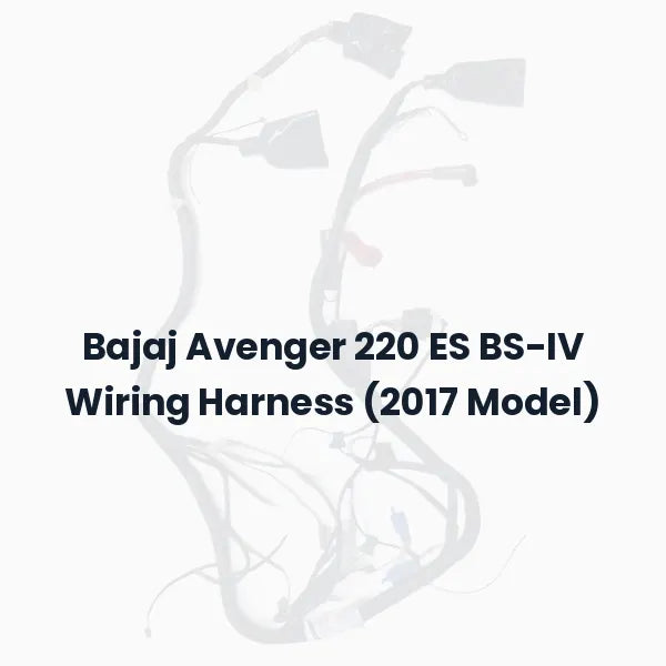 Bajaj Avenger 220 ES BS-IV Wiring Harness (2017 Model)