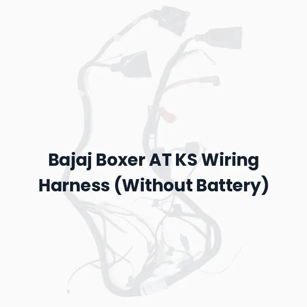 Bajaj Boxer AT KS Wiring Harness (Without Battery)