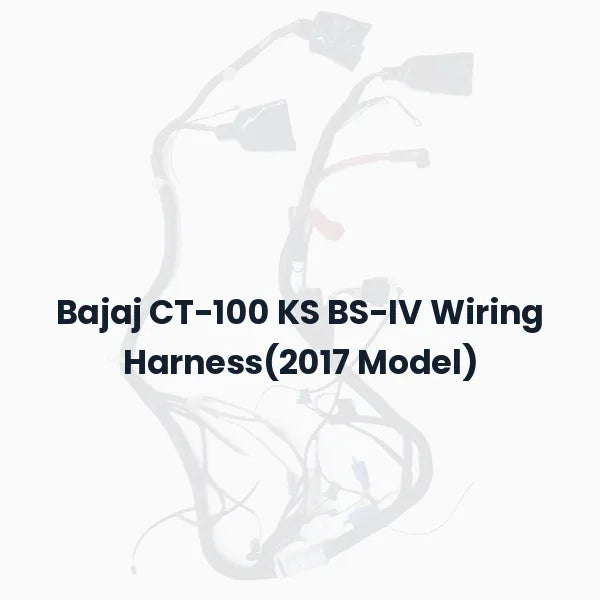 Bajaj CT-100 KS BS-IV Wiring Harness(2017 Model)