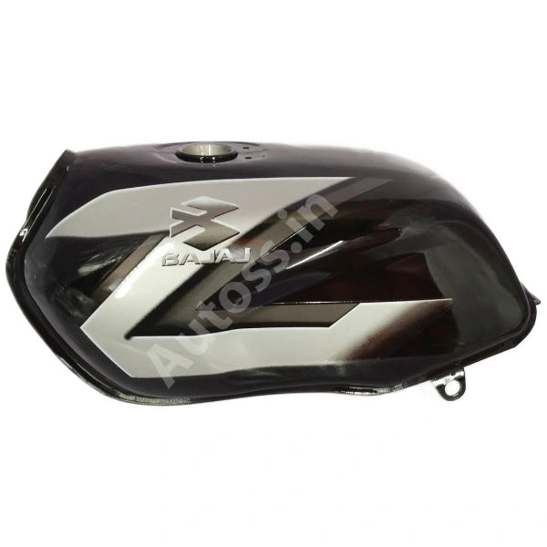 BAJAJ CT 100 Petrol Tank Without Gage Black and Grey