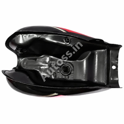 BAJAJ CT 100 X Bike Petrol Tank BLACK and RED