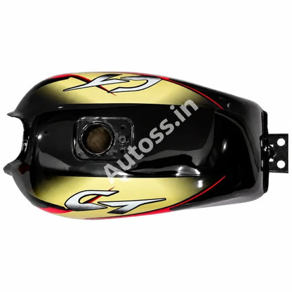 BAJAJ CT New Model Petrol Tank 2019 BLACK and RED
