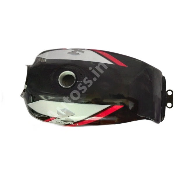 BAJAJ CT Petrol Tank 100 Without Guage Black and Red