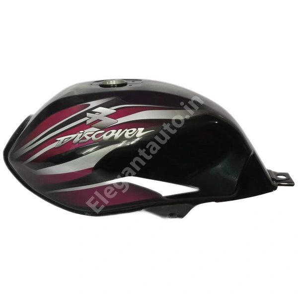 BAJAJ Discover 100 3D Petrol Tank BLACK and PINK
