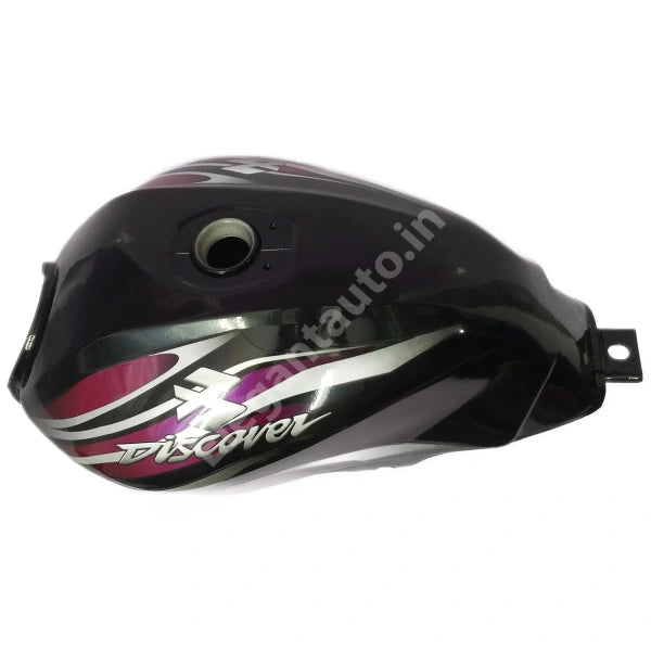 BAJAJ Discover 100 3D Petrol Tank BLACK and PINK