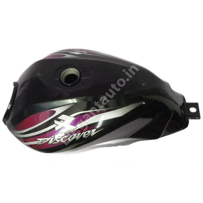 BAJAJ Discover 100 3D Petrol Tank BLACK and PINK