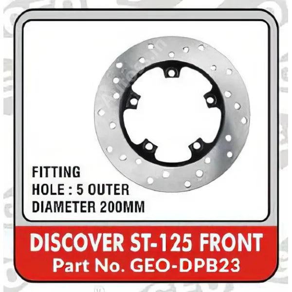 BAJAJ DISCOVER 100 M, 100 T, 125 M DISC BRAKE
