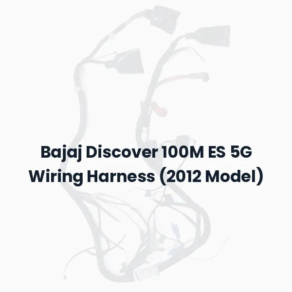 Bajaj Discover 100M ES 5G Wiring Harness (2012 Model)
