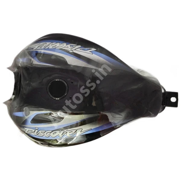 BAJAJ Discover M Petrol Tank BLACK and BLUE