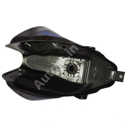 BAJAJ Discover M Petrol Tank BLACK and BLUE