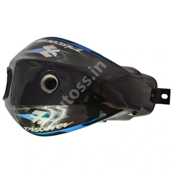 BAJAJ Discover Petrol Tank 135 BLACK and BLUE