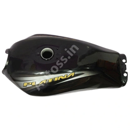 BAJAJ Platina Comfort Petrol Tank BLACK and GREY