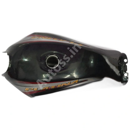 BAJAJ Platina Comfort Petrol Tank BLACK and RED