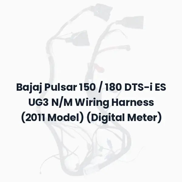 Bajaj Pulsar 150 / 180 DTS-i ES UG3 N/M Wiring Harness (2011 Model) (Digital Meter)