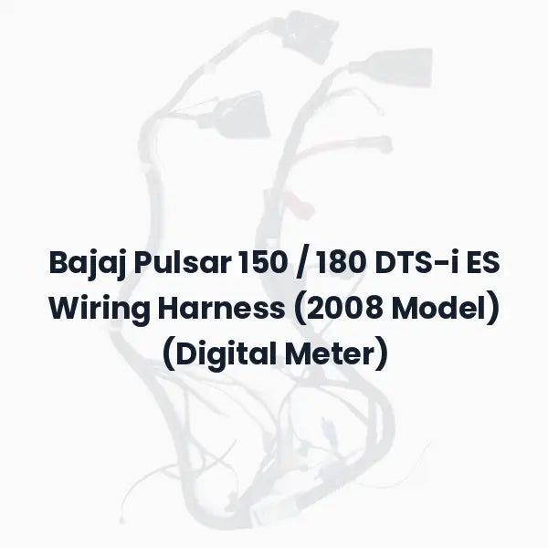 Bajaj Pulsar 150 / 180 DTS-i ES Wiring Harness (2008 Model) (Digital Meter)