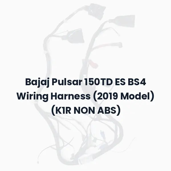 Bajaj Pulsar 150TD ES BS4 Wiring Harness (2019 Model) (K1R NON ABS)