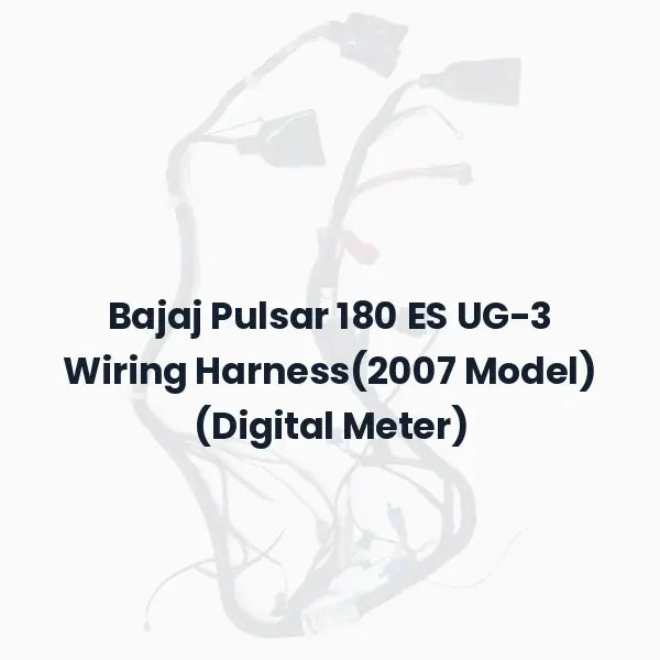 Bajaj Pulsar 180 ES UG-3 Wiring Harness(2007 Model) (Digital Meter)