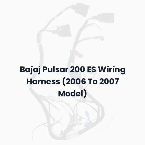 Bajaj Pulsar 200 ES Wiring Harness (2006 To 2007 Model)