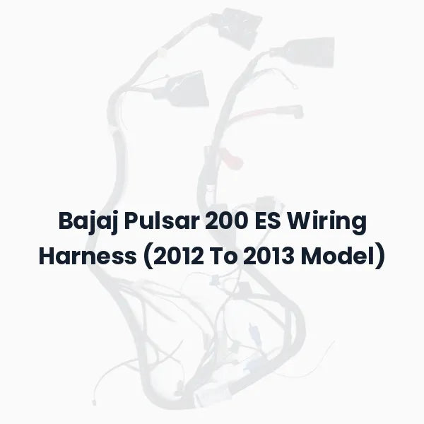 Bajaj Pulsar 200 ES Wiring Harness (2012 To 2013 Model)