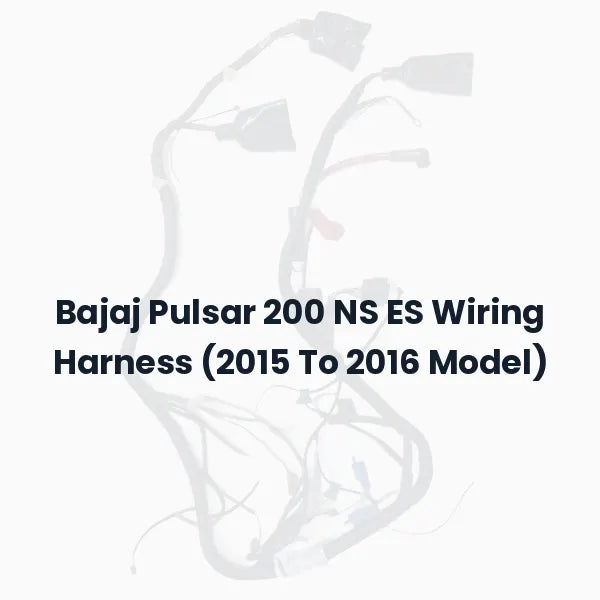 Bajaj Pulsar 200 NS ES Wiring Harness (2015 To 2016 Model)