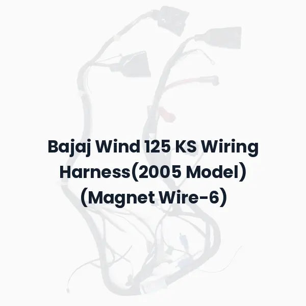 Bajaj Wind 125 KS Wiring Harness(2005 Model) (Magnet Wire-6)