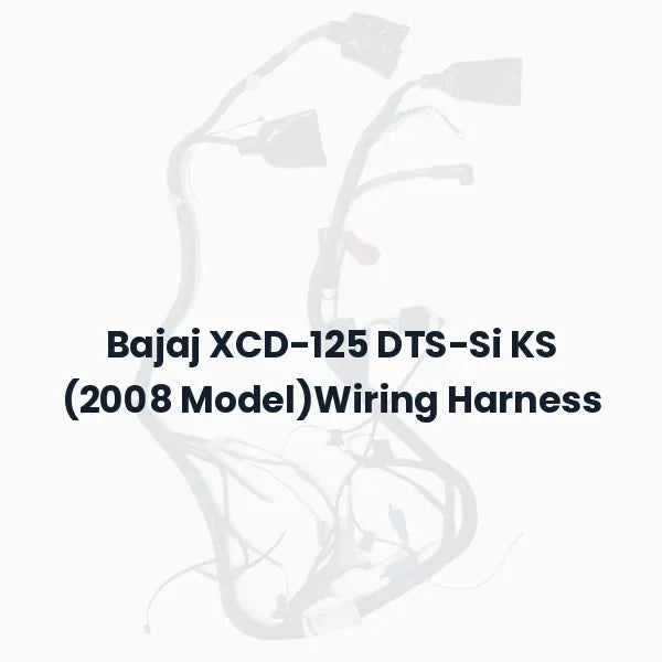 Bajaj XCD-125 DTS-Si KS (2008 Model)Wiring Harness