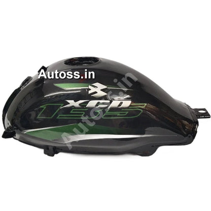 BAJAJ XCD Petrol Tank 135 BLACK.GREEN