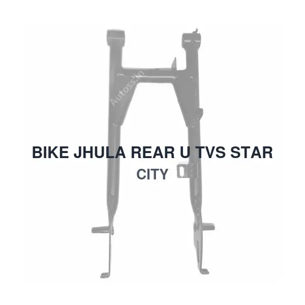 BIKE JHULA REAR U TVS STAR CITY