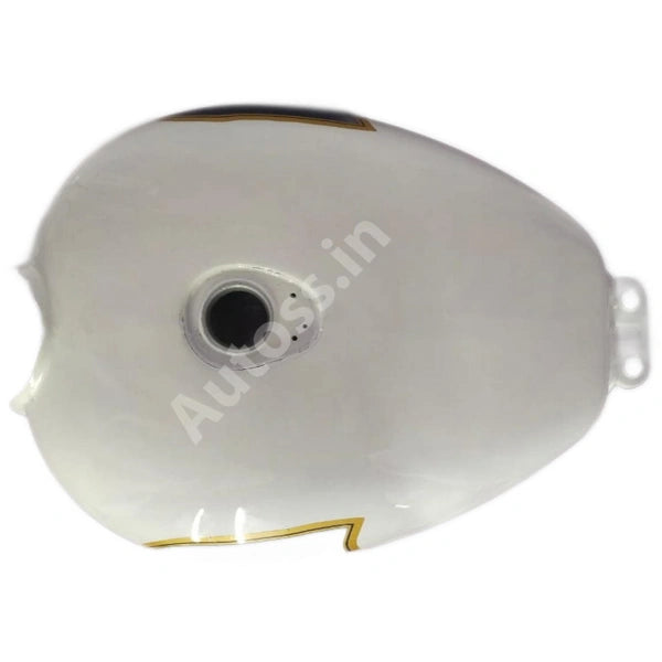 BULLET TANK for Classic 350 BS3 WHITE