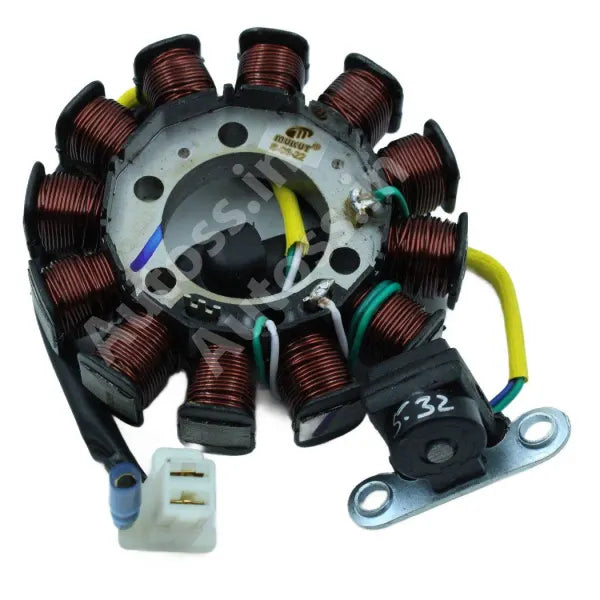COIL PLATE ASSEMBLY HONDA SHINE NEW (12 POLL) 2+1 PIN