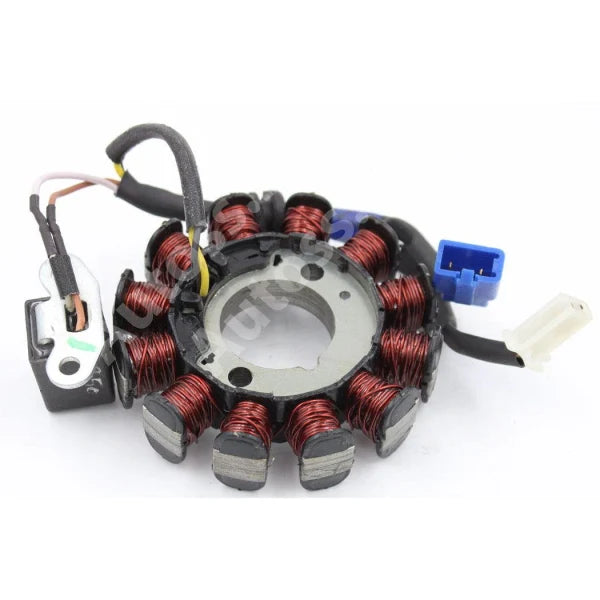 COIL PLATE ASSEMBLY TVS JUPITER, N-TORQ, SCOOTY PEP + A(12 POLL) 2+2 PIN