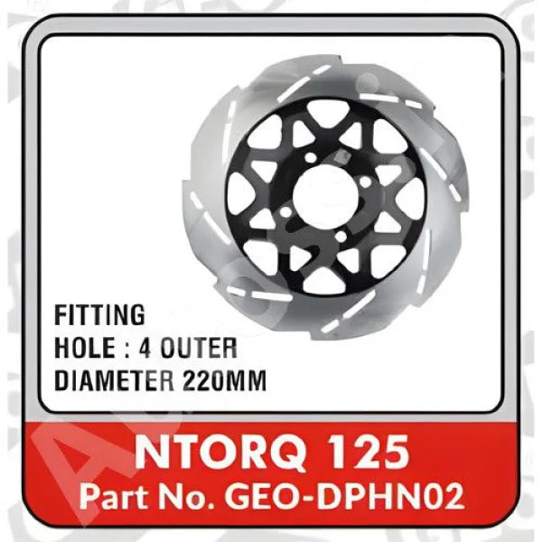 DISC BRAKE BIKE TVS N-TORQ 125
