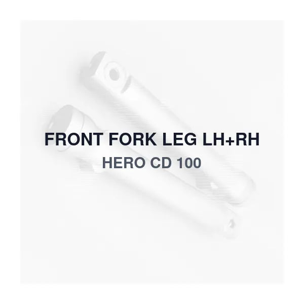FRONT FORK LEG LH+RH HERO CD 100