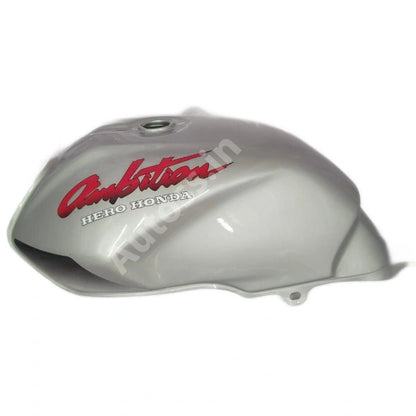 HERO Ambition PETROL TANK SILVER