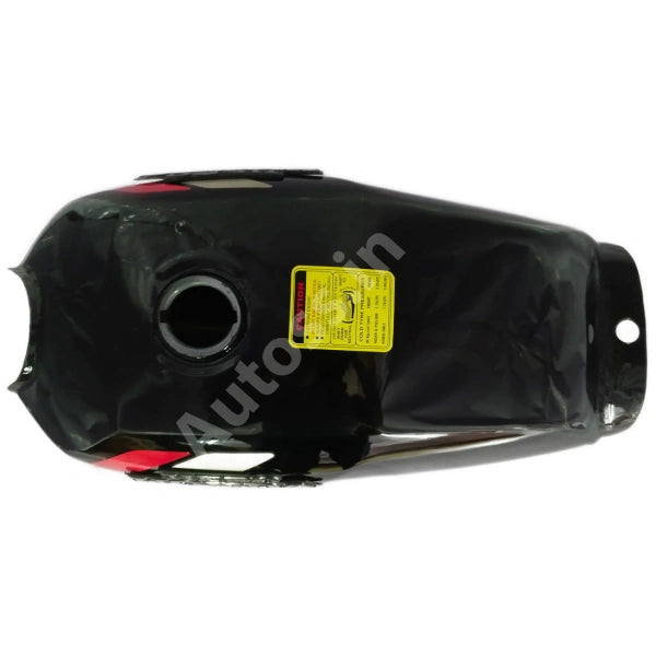 HERO CD 100 PETROL TANK BLACK WITH RED AND YELLOW COLOR