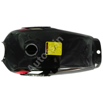 HERO CD 100 PETROL TANK BLACK WITH RED AND YELLOW COLOR