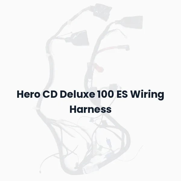 Hero CD Deluxe 100 ES Wiring Harness